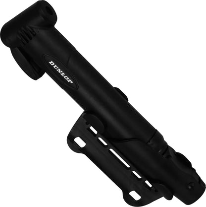  Dunlop Mini Fahrradluftpumpe Schwarz Inkl. Adapter Luftpumpe Minipumpe Fahrrad Pumpe Ballpumpe Miniluftpumpe