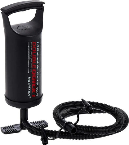  Intex Doppelhub Luftpumpe Double Quick II 36cm 6.7/8.5/18mm Adapter