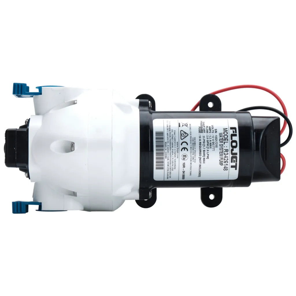  FLOJET Selbstansaugende, Vollautomatische Druckwasserpumpe 1,7 Bar 7,6 L/min 12 V