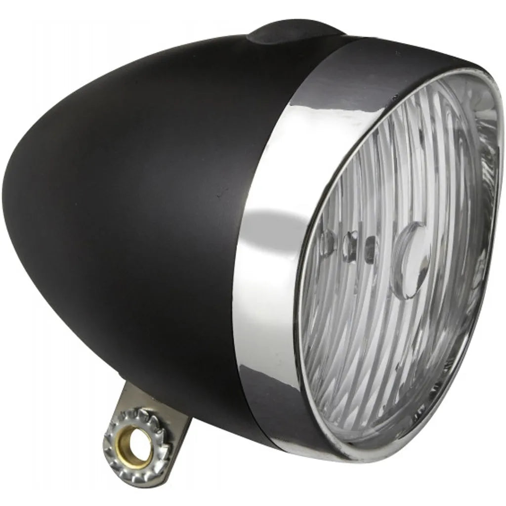 Scheinwerfer Edge Retro 3 X LED - Mit Batterien - Schwarz / Chrom (Werkstattverpackung)