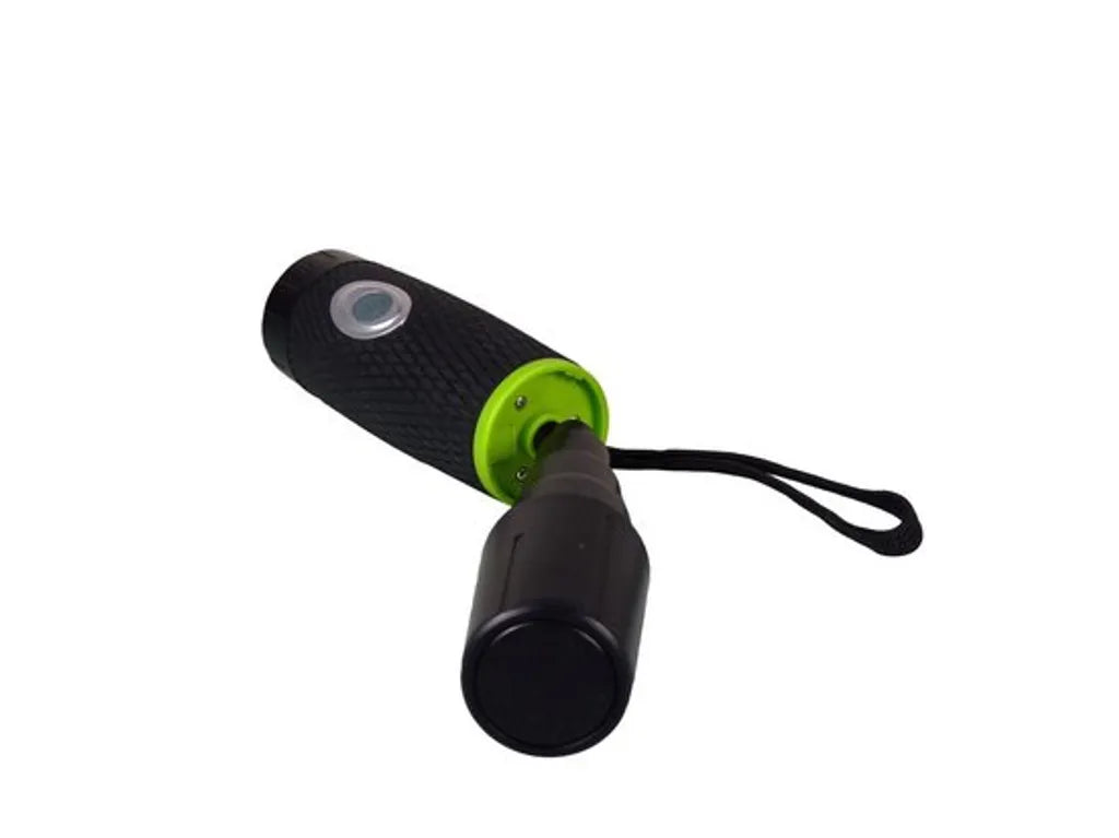  Powerplus Blackbird 3 LED Dynamo Kurbeltaschenlampe Schwarz - Nie Wieder Ohne Licht Wegen Leerer Batterien! Einfach Mit Einer Schwungvollen Bewegung Aufladen.