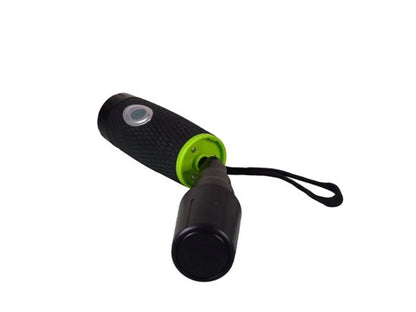  Powerplus Blackbird 3 LED Dynamo Kurbeltaschenlampe Schwarz - Nie Wieder Ohne Licht Wegen Leerer Batterien! Einfach Mit Einer Schwungvollen Bewegung Aufladen.