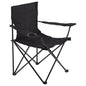  Raburg Angelstuhl JOE In SCHWARZ - Praktischer Faltstuhl Mit Armlehnen & Getränkehalter, Inklusive Tasche - Robust Für Camping, Strand, Angeln, Outdoor, Zuschauer, Jagd, Festival & Freizeit, Belastbar Bis 120 Kg
