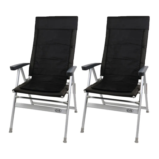  2 Stück Outchair Beheizbare Stuhlauflage, Universal, 120x42cm, Akku + Ladegerät, Heizmatte Camping Outdoor