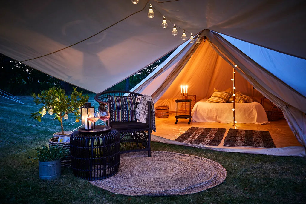  Blue Moose Glamping Bell Zelt Ø5x3 Meter