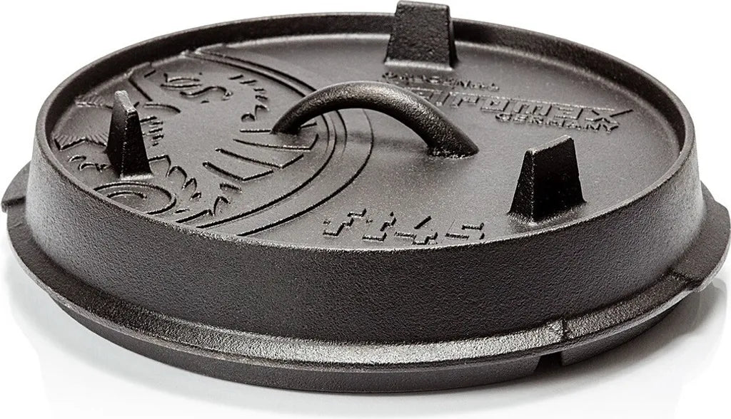  Petromax Feuertopf Ft4.5-t - Dutch Oven - Gusstopf - Mit Planem Boden - 3,5L - 2-5 Personen