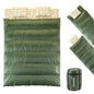  Skandika Deckenschlafsack Iceland Double, Dunkelgr