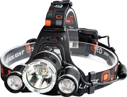  LED Stirnlampe Super Hell Kopflampe COB XPE Taschenlampe 4 Modi Stirnleuchte Bright Wasserdicht Wiederaufladbar Akku Erwachsene Kinder Camping Retoo