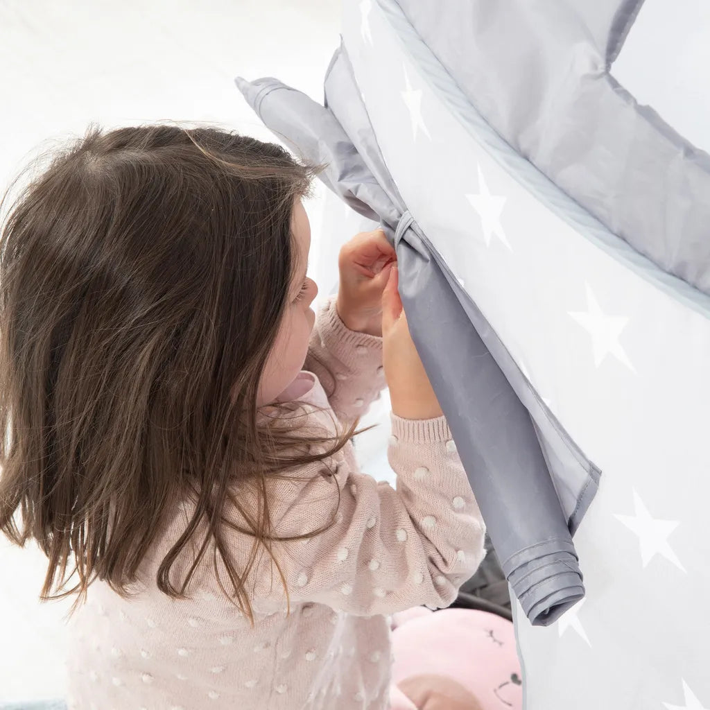  Roba Spielzelt, Kinderzelt 'Ritterburg', Spielhaus Aus Stoff, Inkl. Tasche