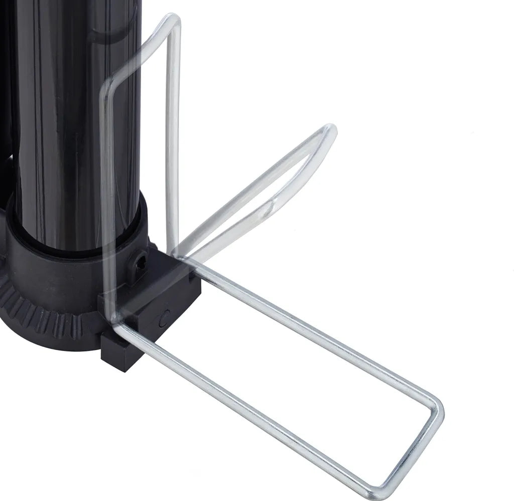  Relaxdays Schwarze Standpumpe Mit Manometer