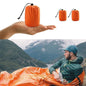  PE Outdoor Notfall Thermischer Wasserdichter Schlafsack Camping Survival E Aufbewahrungstasche (1 Set)