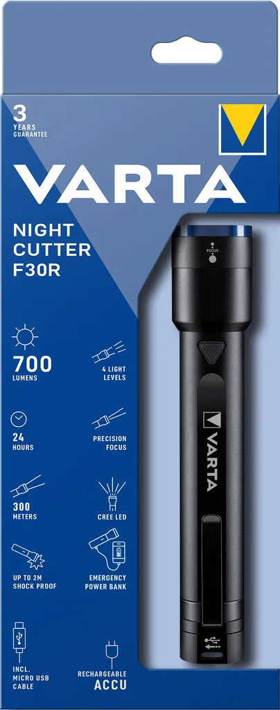 Varta Night Cutter F20R Wiederaufladbar 400 Lumen
