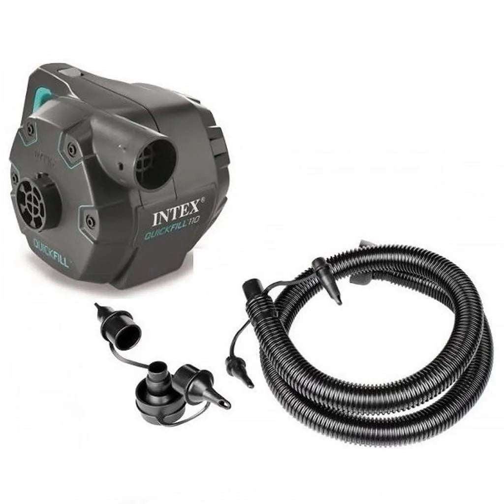  Intex Sport Elektrische Pumpe Mit 3 Verbindungs-Düsen Und Überhitzungs-Schutz, Pumpleistung 1100 L/h Poolzubehör Planschbecken Outdoor2020
