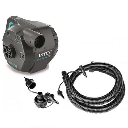  Intex Sport Elektrische Pumpe Mit 3 Verbindungs-Düsen Und Überhitzungs-Schutz, Pumpleistung 1100 L/h Poolzubehör Planschbecken Outdoor2020