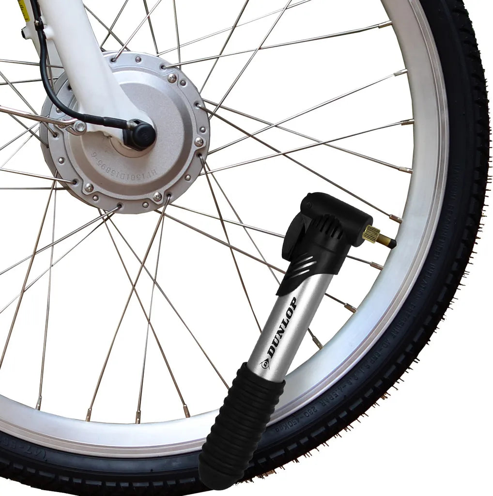  Dunlop Mini Luftpumpe Mit 3 Adapter Minipumpe Fahrrad Pumpe Ballpumpe Fahrradpumpe Miniluftpumpe