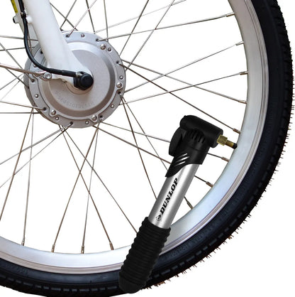 Dunlop Mini Luftpumpe Mit 3 Adapter Minipumpe Fahrrad Pumpe Ballpumpe Fahrradpumpe Miniluftpumpe