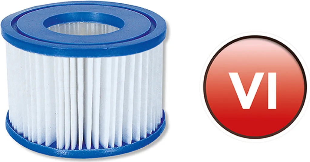  Bestway LAY-Z-SPA Xtras Filterkartusche Gr. VI 10,6 X 8,0 Cm, Doppelpack