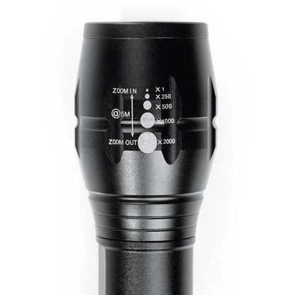  EASYmaxx LED Security Funktions Taschenlampe Sicherheit Bis 150m Metallgehäuse