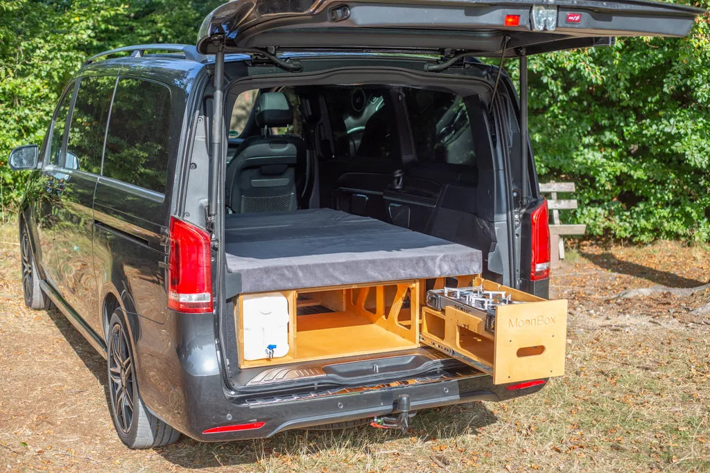  MoonBox Campingbox Campingküche Bettfunktion Schlafsystem VW Van Kombi Typ 119