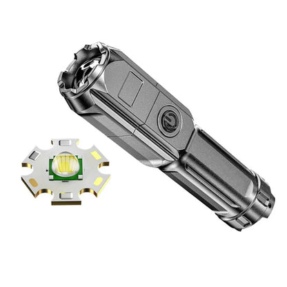  3-Modi Taschenlampe LED Leuchtweite Militär Taktische USB Zoom-Taschenlampe Licht Leistungsstarke Taktische Taschenlampe