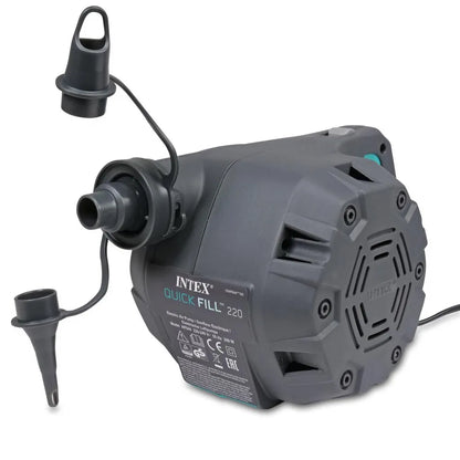  Intex Sport Elektrische Pumpe Mit 3 Verbindungs-Düsen Und Überhitzungs-Schutz, Pumpleistung 1100 L/h Poolzubehör Planschbecken Outdoor2020