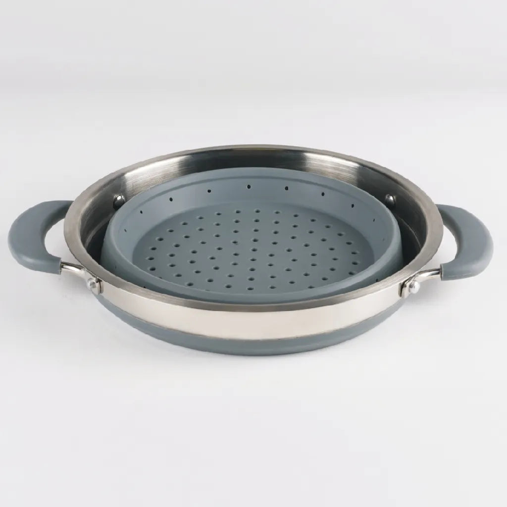  Faltbares Sieb Ø 20 Cm Leichtgewichtssieb Campingpsieb Kochgeschirr Grau Kampa CW0123