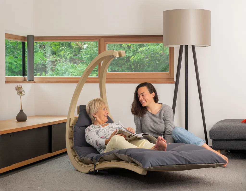 Amazonas Schwebeliege Swing Lounger Creme
