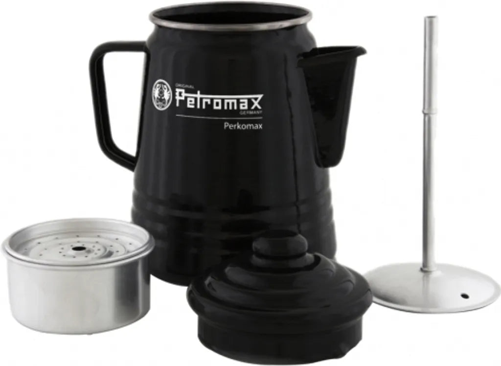  Petromax Tee- Und Kaffee-Perkolator Teekanne, Schwarz (9 Tassen); Per-9-s