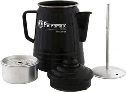  Petromax Tee- Und Kaffee-Perkolator Teekanne, Schwarz (9 Tassen); Per-9-s