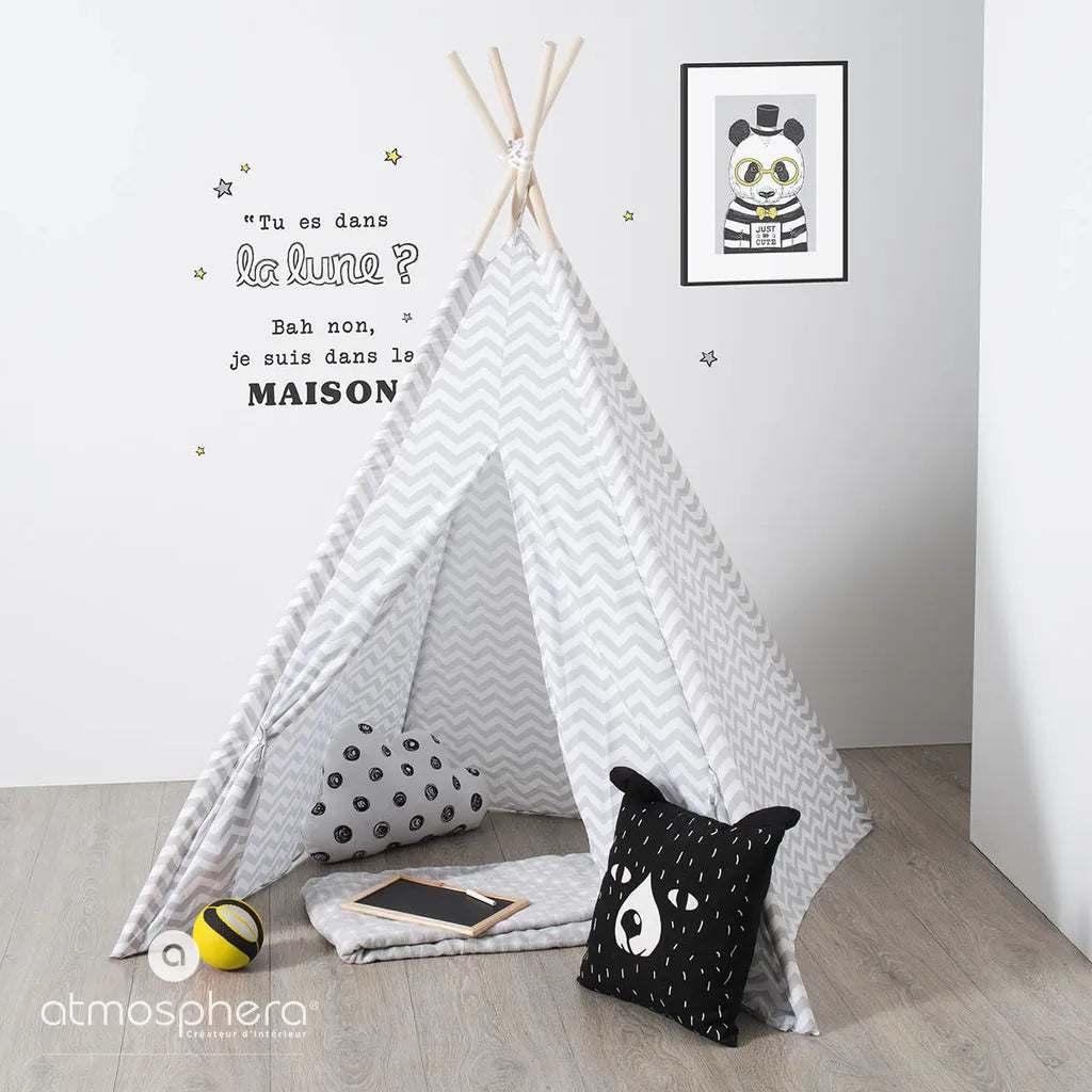  Tipi Für Kinder Rosa - Atmosphera Créateur D'intérieur