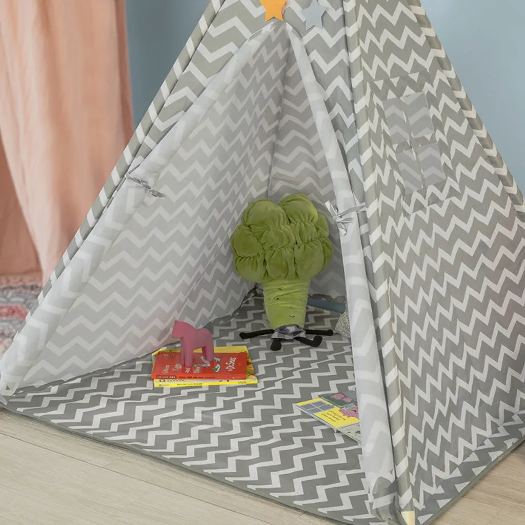  SoBuy Spielzelt Mit Sternen Zelt Für Kinder Mit Tür Und Fenster Spielhaus, OSS03