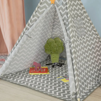  SoBuy Spielzelt Mit Sternen Zelt Für Kinder Mit Tür Und Fenster Spielhaus, OSS03