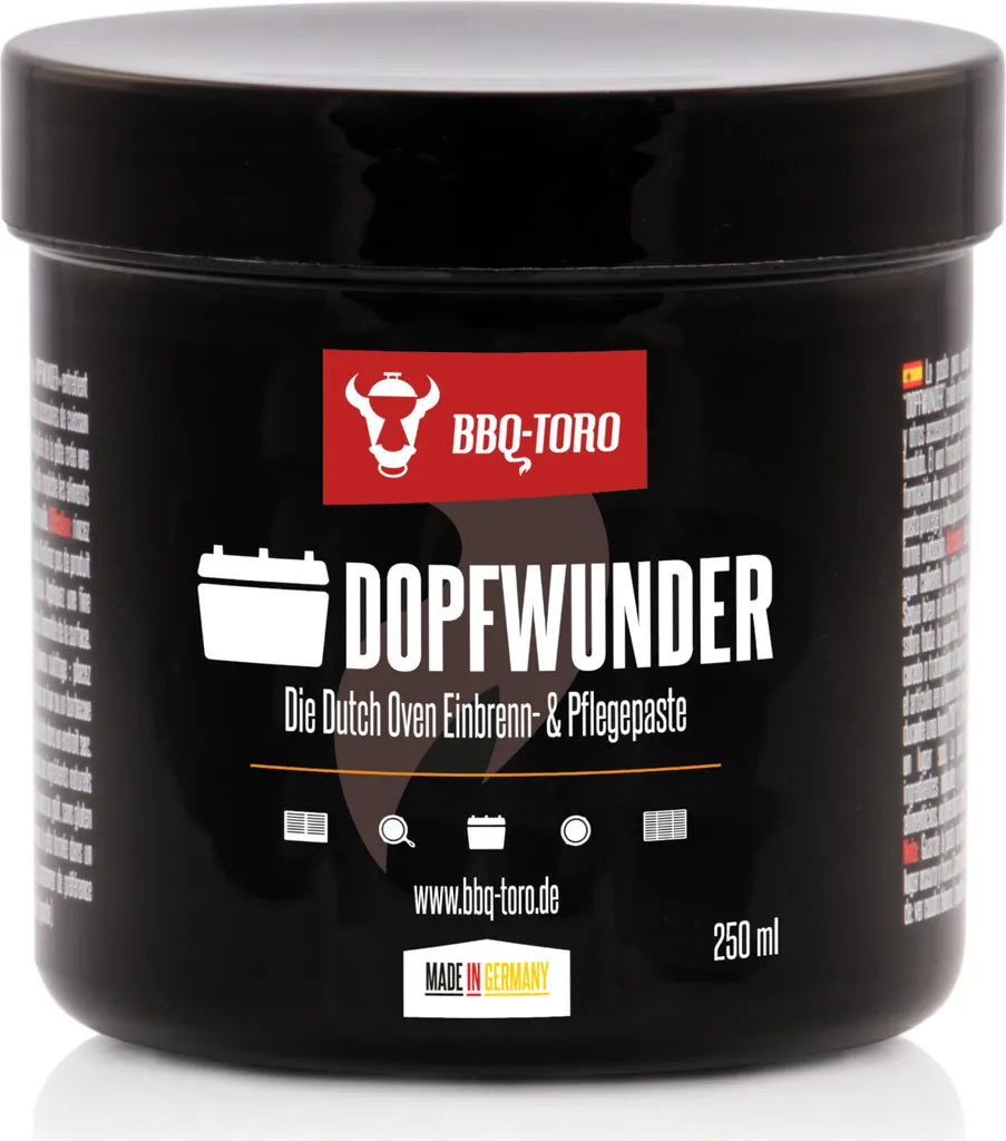  BBQ-Toro 8-teiliges Dutch Oven Starterset Mit 4,2 Liter DO Und Zubehör