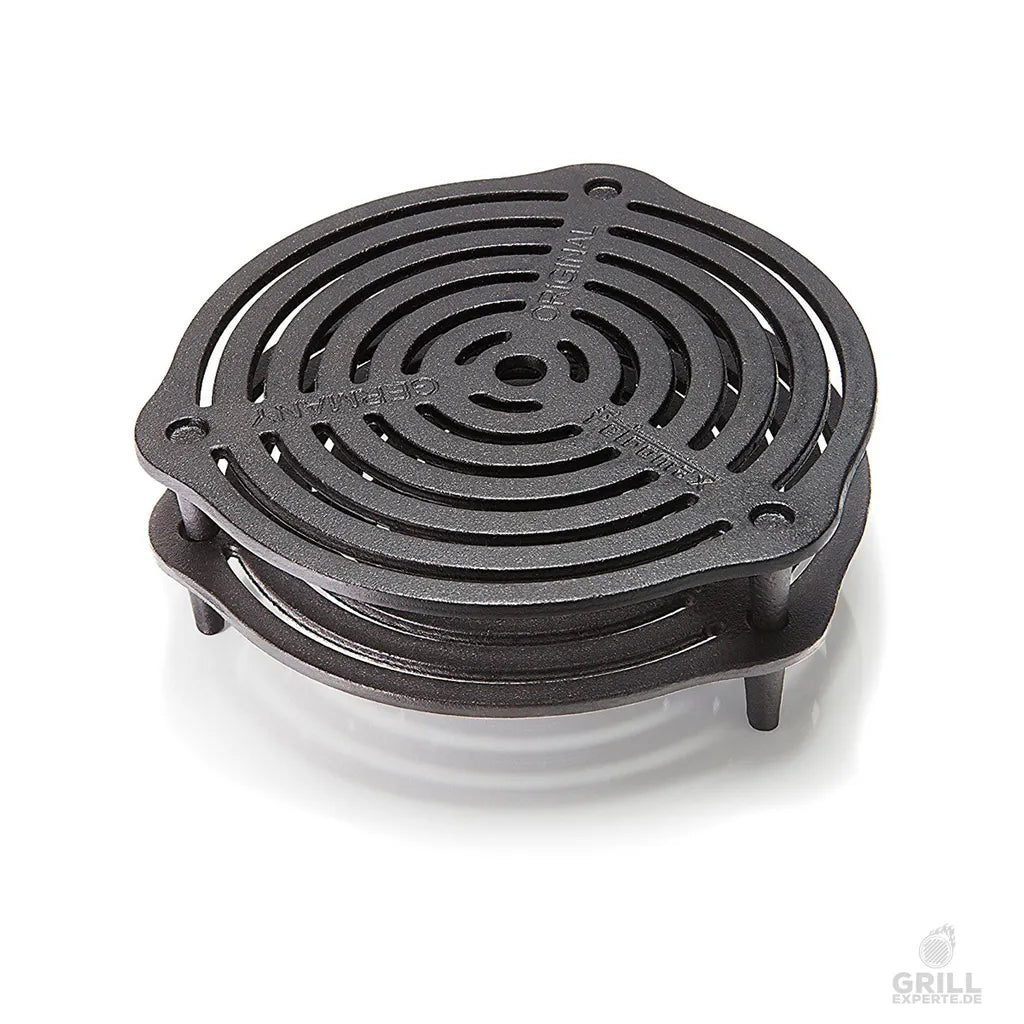  Petromax Stapelrost Aus Gusseisen 31cm- Gr-s30 - Backen, Dünste, Dampfgaren Auf Ebenen Im Feuertopf