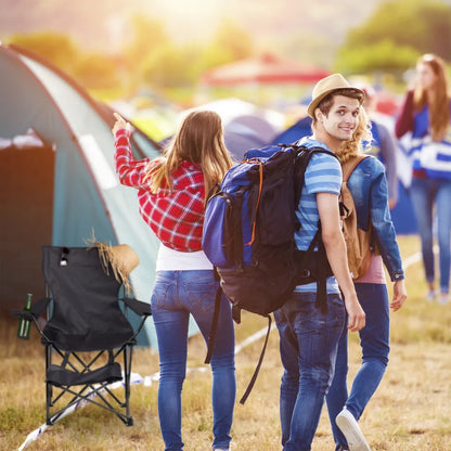  Relaxdays Campingstuhl Mit Fußablage