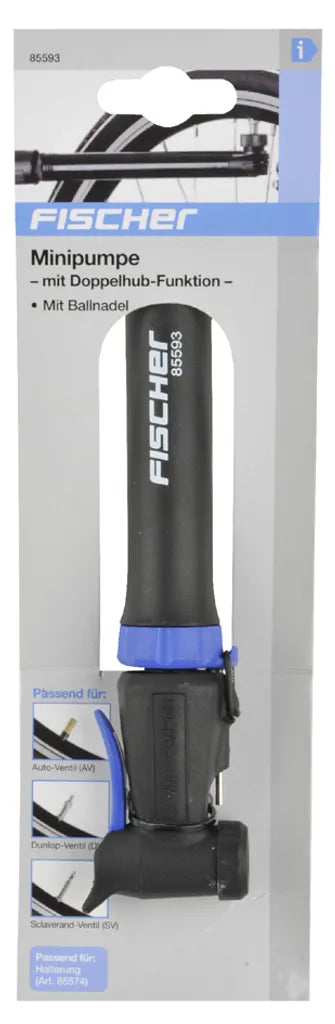  FISCHER Mini Fahrrad Luftpumpe Höhe: 265 Mm