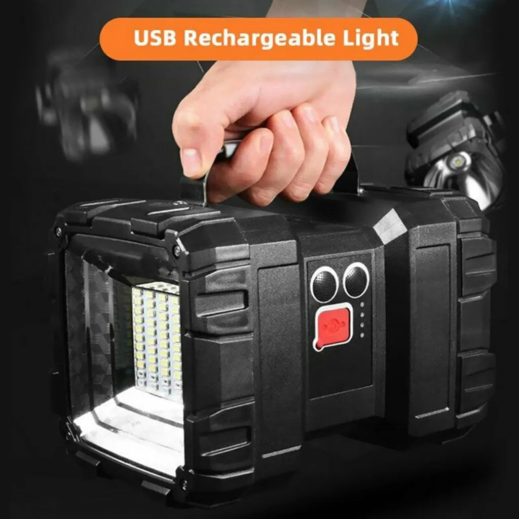  10W Tragbare Superhelle LED-Suchscheinwerfer Handscheinwerfer Taschenlampe Wiederaufladbar 17,5 * 10 * 10 Cm