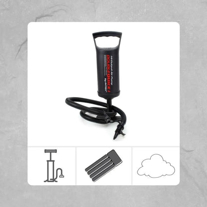  Intex Doppelhub Luftpumpe Double Quick I 29cm 3 Adapter 6.7/8.5/18mm