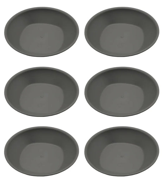  Teller Tief Schüssel Schale Kunststoff Wiederverwendbar Für Party Picknick Camping Ø 18,5 Cm 450 Ml 6 Stück Set