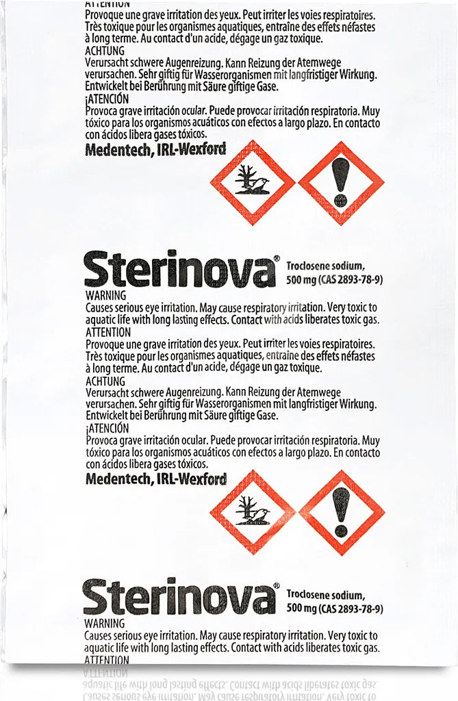  JB White Puritabs Sterinova 6x Wasser Rudergerät Tabletten Gegen Algen, Extra Konzentriert, Chlortabletten ZB Geeignet Für WaterRower, SportPlus, Skandika Wasserrudergerät (1 X 6)