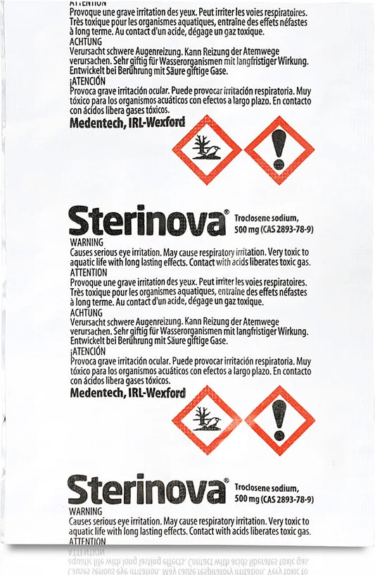  JB White Puritabs Sterinova 6x Wasser Rudergerät Tabletten Gegen Algen, Extra Konzentriert, Chlortabletten ZB Geeignet Für WaterRower, SportPlus, Skandika Wasserrudergerät (1 X 6)