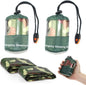  2er-Pack Notfall-Schlafsack, Wasserdicht, Leicht, Überlebensdecke, Für Camping, Wandern, Outdoor
