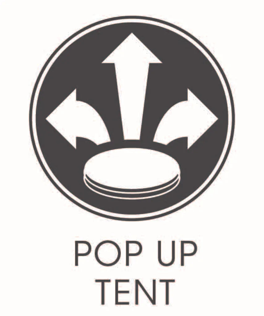  Bestway Pop-Up Zelt "Nucamp X 3 Tent" 235 X 190 X 100 Cm, 68005