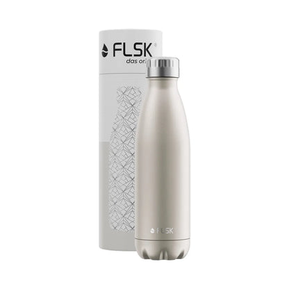  FLSK Isolierflasche 'Champagne 500 Ml - Silbergold'
