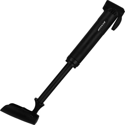  Dunlop Mini Fahrradluftpumpe Schwarz Inkl. Adapter Luftpumpe Minipumpe Fahrrad Pumpe Ballpumpe Miniluftpumpe