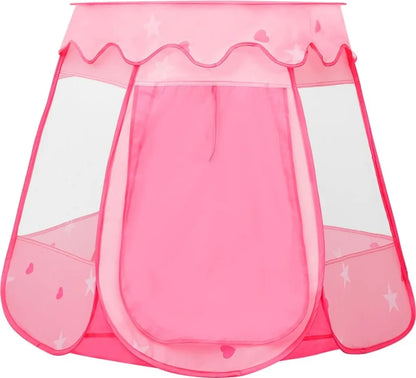  VidaXL Kinder-Spielzelt Mit 250 Bällen Rosa 102x102x82 Cm