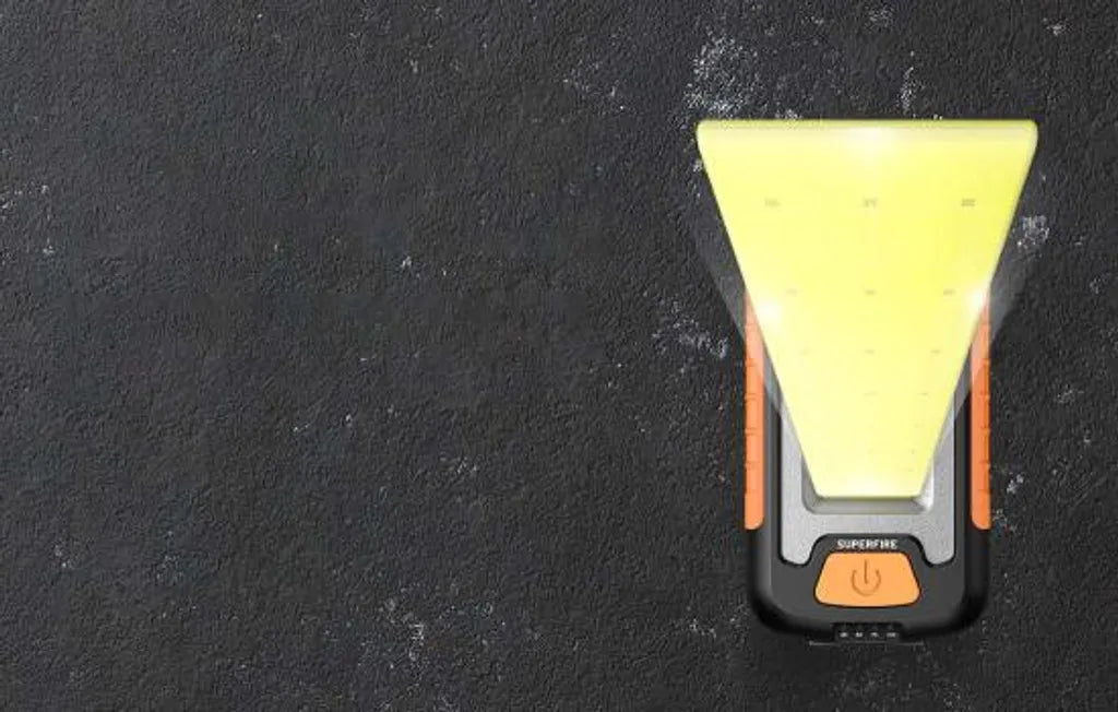  Superfire G21, LED Werkstatt-Taschenlampe, 650lm, USB