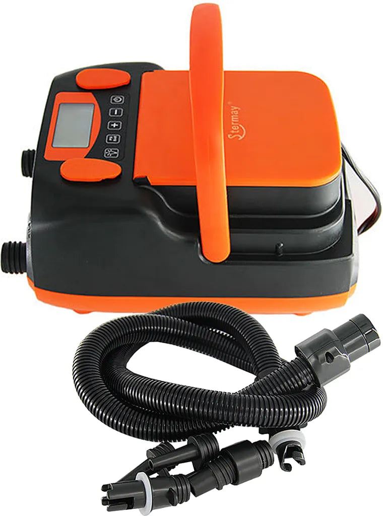  Wiederaufladbare Sup-Luftpumpe, 16 PSI 12 V Mit Akku, Stand-Up-Paddelbrett, Elektrische Pumpe, Inflator/Deflator, Tragbarer Luftkompressor Für Paddelboards, Boot, Kajak