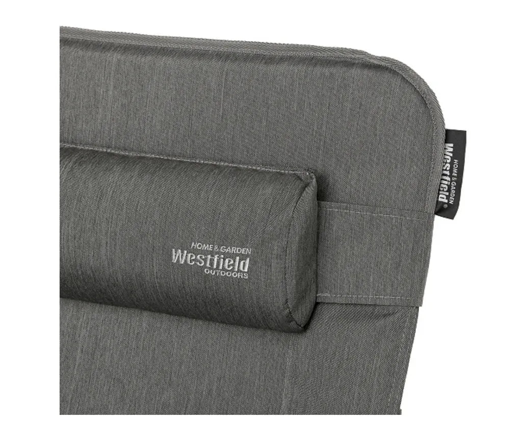  Relaxstuhl Relaxliege Klappstuhl Relax Lounger Westfield Cloud GrauWestfield
