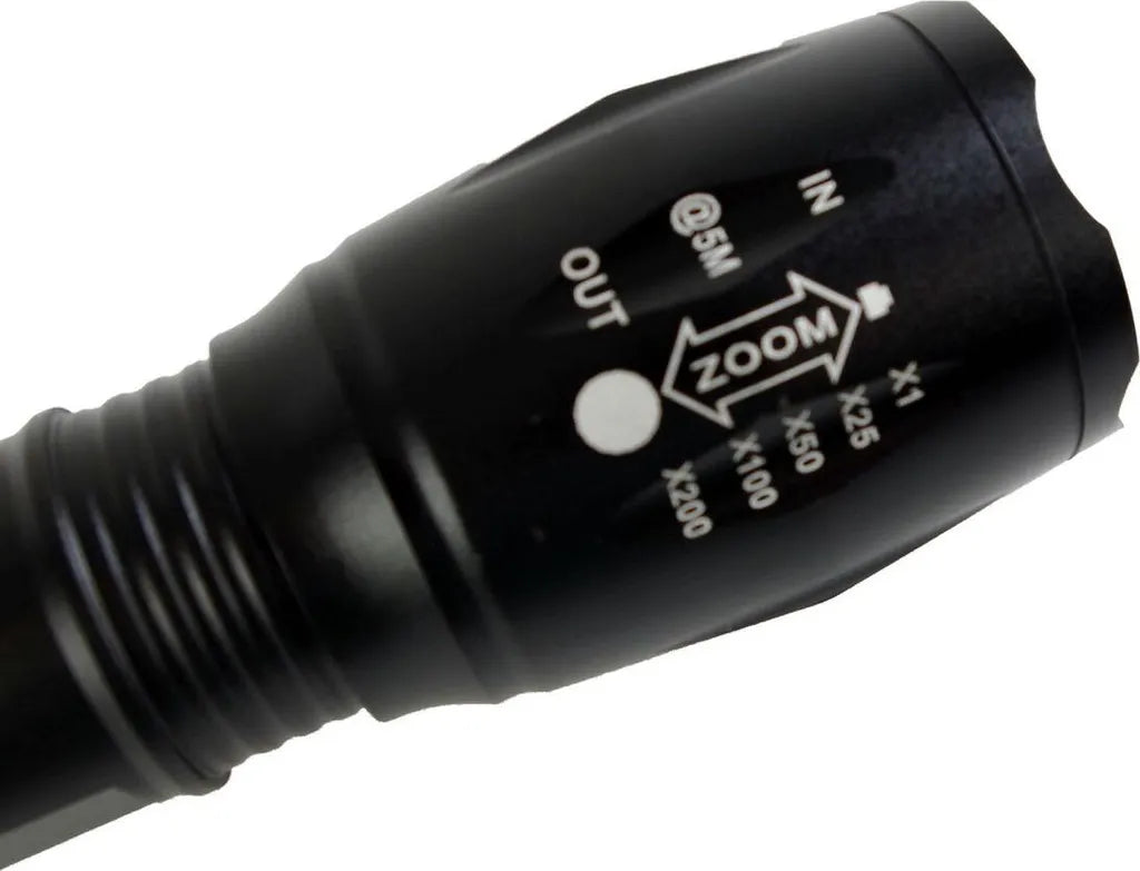 DÉLUXA LED Militär Taschenlampe